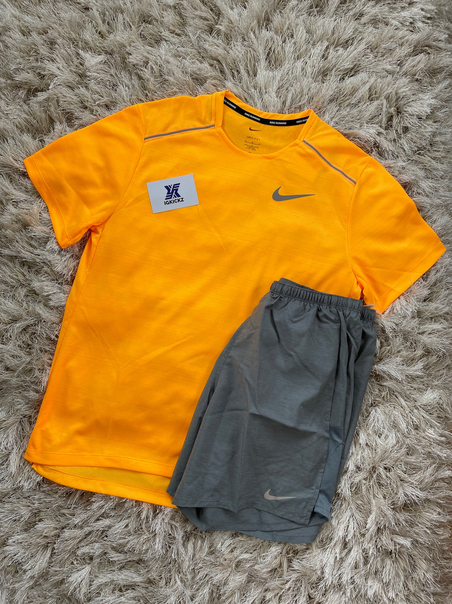 Nike Orange Miler 1.0 T-shirt