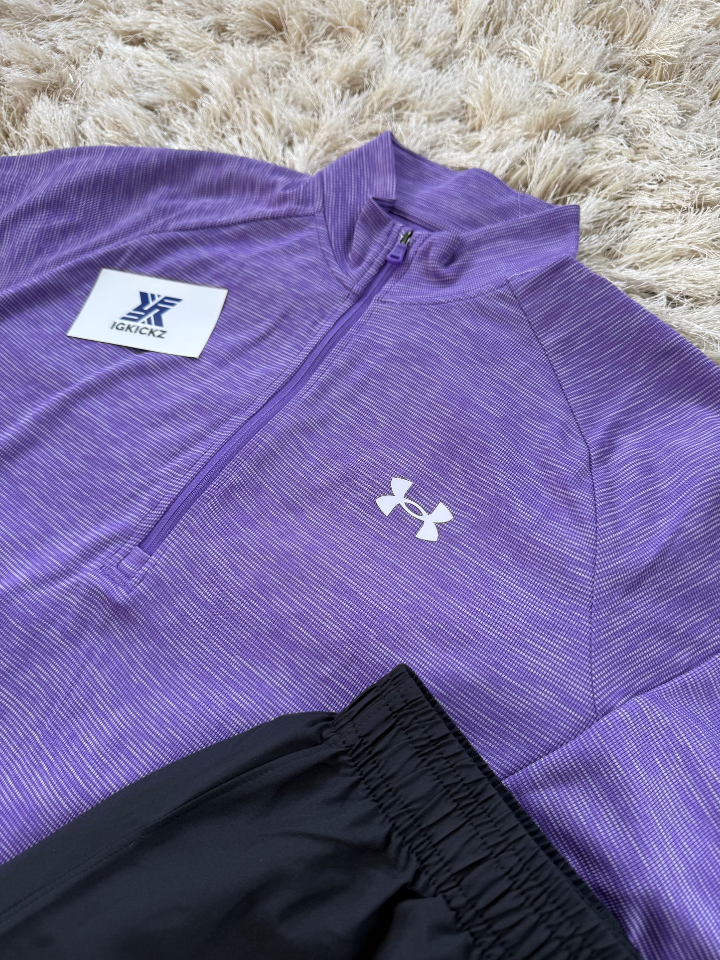 Under Armour Tech Textured 1/4 Zip Set