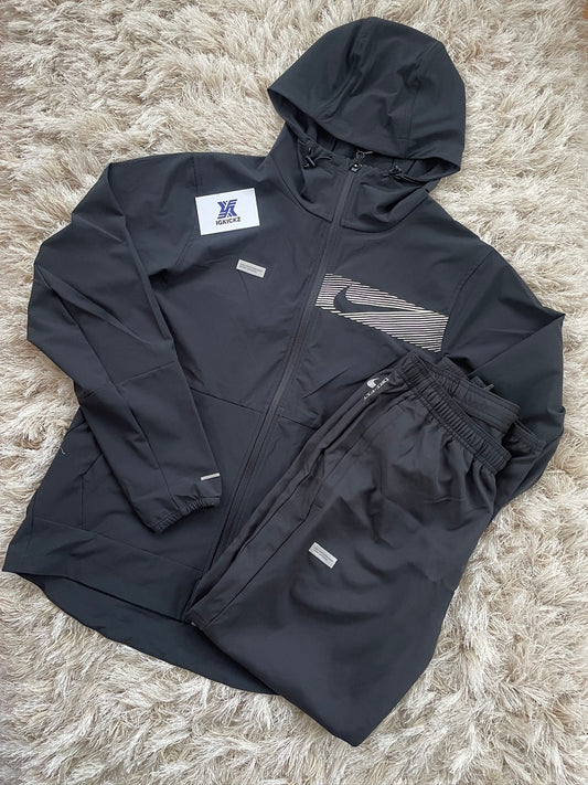 Nike Black Run Division Repel Running Tracksuit