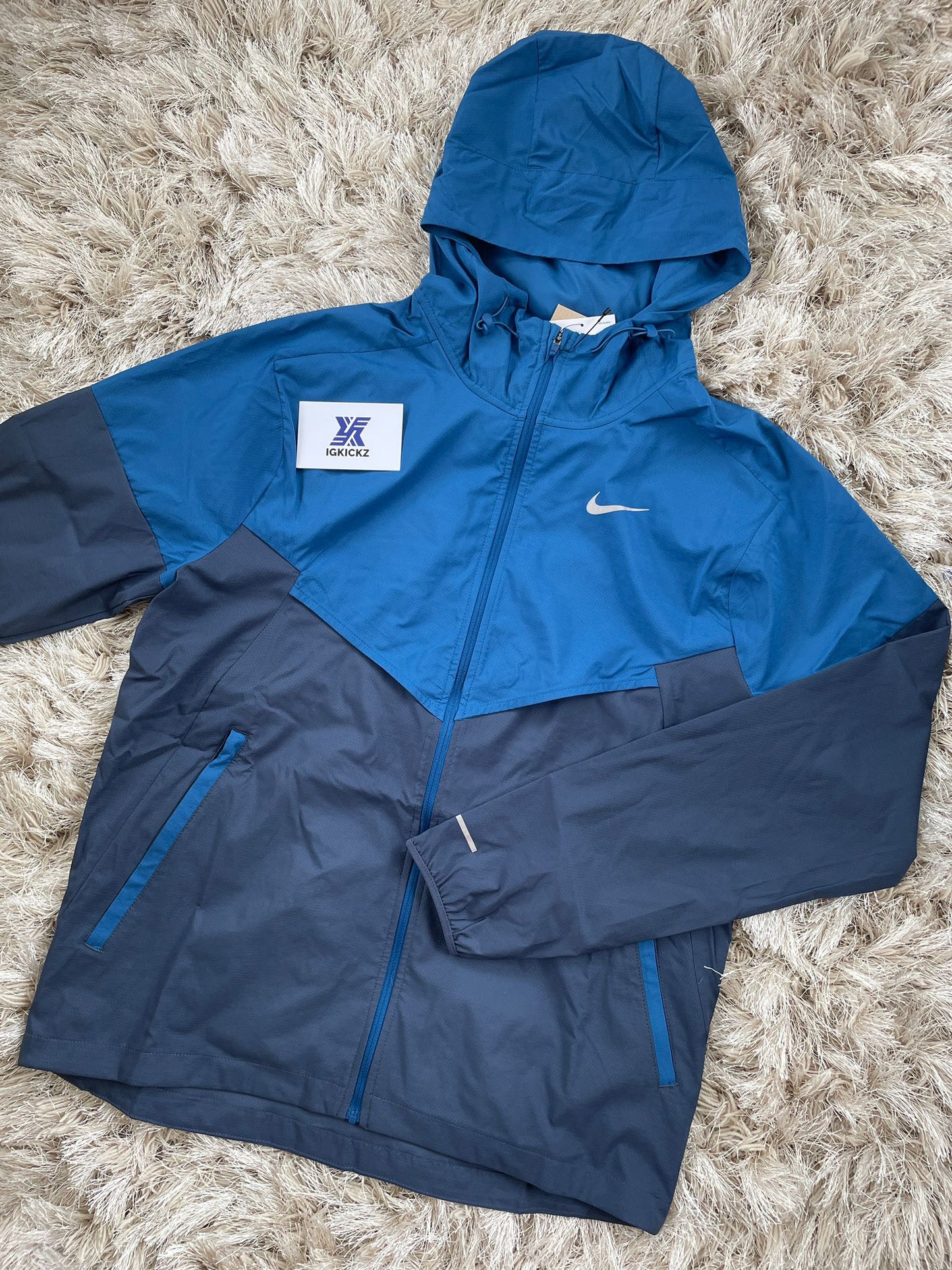 Nike Court Blue Repel Running Track Top