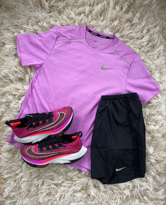 Nike Rush Fuchsia Miler 1.0 T-shirt Set