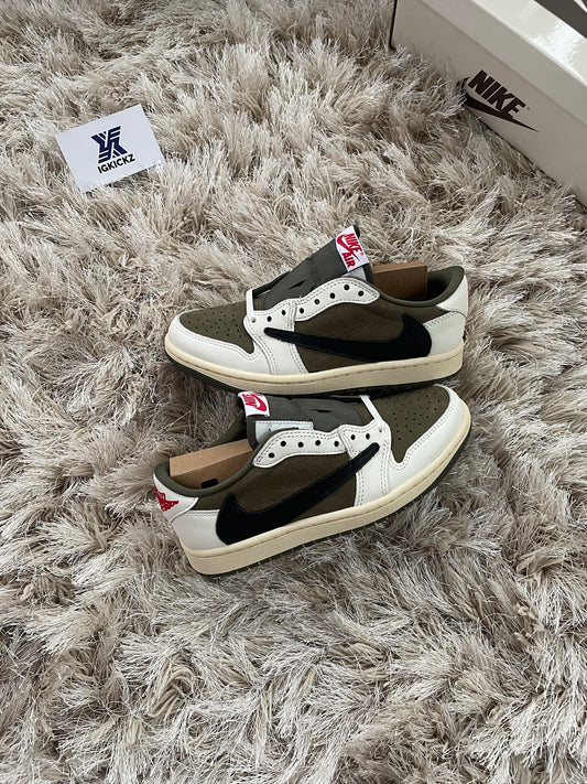 Air Jordan 1 Low Travis Scott Medium Olive