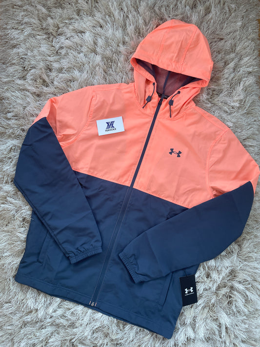 Under Armour Windbreaker Peach Blue