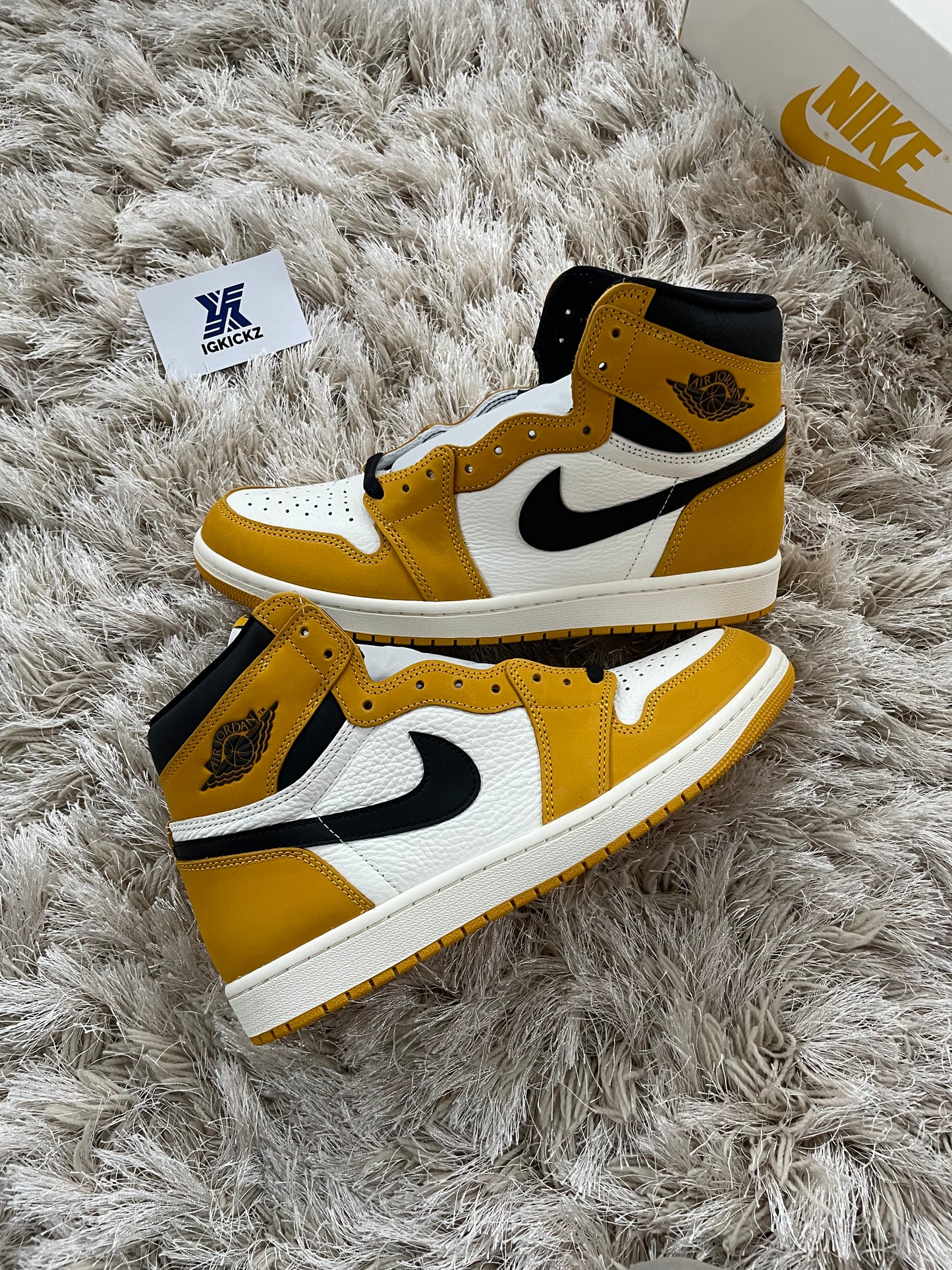 Air Jordan 1 High Yellow Ochre