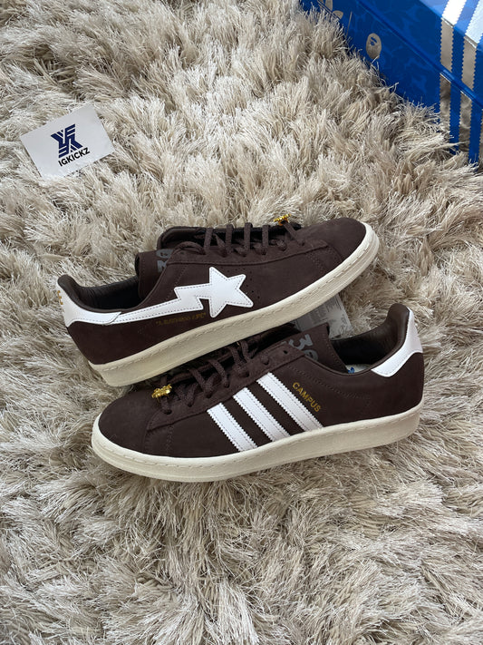 Adidas x Bape Campus 80s Brown