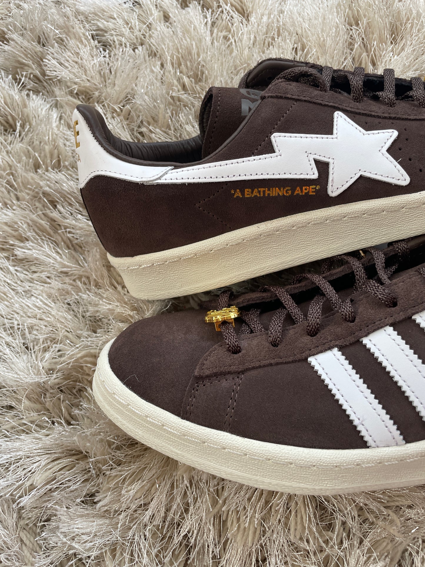 Adidas x Bape Campus 80s Brown