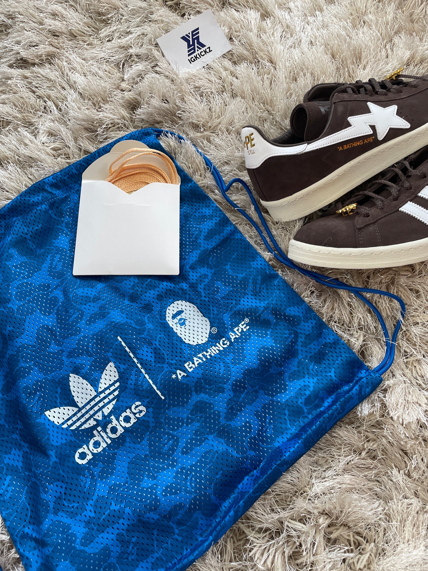 Adidas x Bape Campus 80s Brown